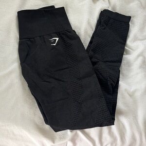 black Gymshark leggings size medium